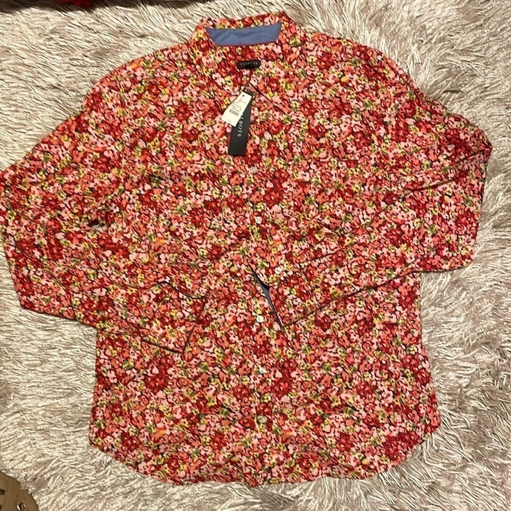 NWT Talbots Button Up Long Sleeve